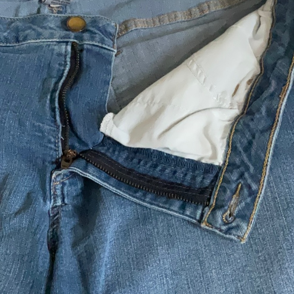 croft & barrow Classic Fit Jean Shorts Size 16 Women - Picture 5 of 6